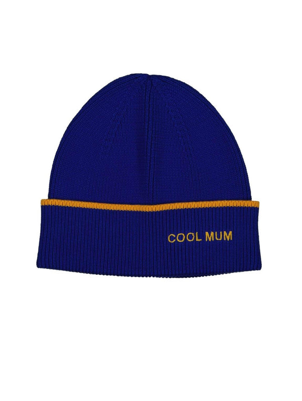 Bonnet Femme en coton bio “Cool Mum” - Bleu Cobalt - CHAMAYE